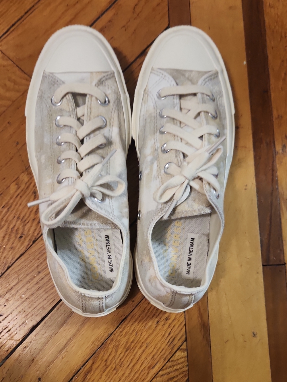 Casual Women's Low-Top Converse ALL STARS Sneakers in White-Cream